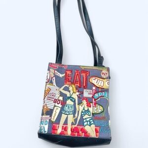 Frankie & Johnnie’s Stylish Graphic Print Women's Bag